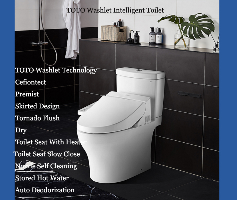 TOTO Toilets CES982CB-983 TOTO Washlet Dual Tornado Flush Stored Hot ...