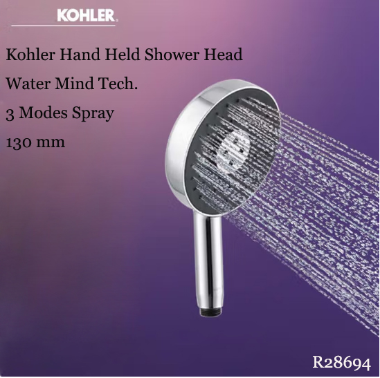 Kohler Hand Held Shower Heads R28694T Black High Pressure Shower Heads ...